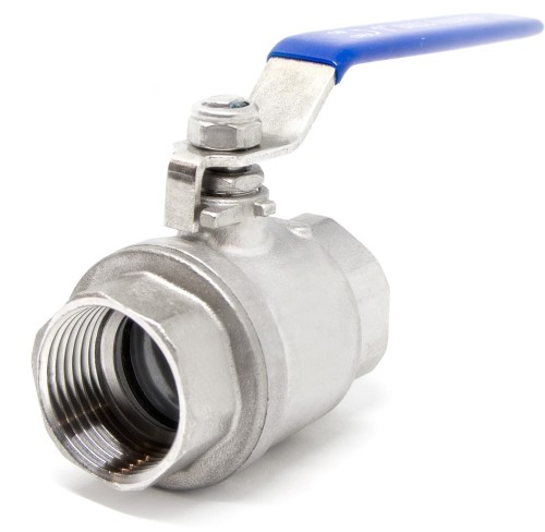 Zawór kulowy dwuczęściowy GW 1 1/4" (5/4") SS304 nierdzewny kwasoodporny