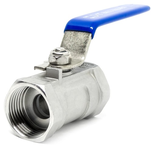 Zawór kulowy jednoczęściowy GW 1/2" SS304 nierdzewny kwasoodporny