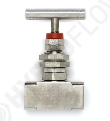 Zawór iglicowy panelowy GW 1/4" Kv0,4 400bar SS316 precyzyjny nierdzewny
