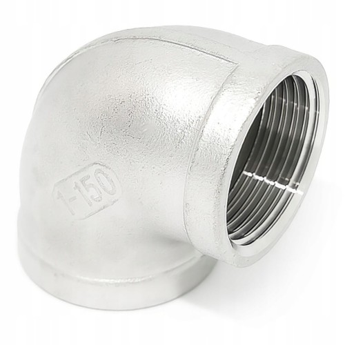Kolanko gwintowane G 1/4" nierdzewne ss316