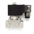 Elektrozawór hydrauliczny 3/8" NC Viton nierdzewny 12VDC