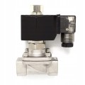 Elektrozawór hydrauliczny 1" NO Viton nierdzewny 12VDC