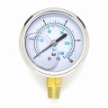 Manometr glicerynowy 0-25 bar 60mm dolny 1/4" BSPT(Rt)