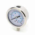 Manometr glicerynowy 0-10 bar 60mm dolny BSPT(Rt) 1/4" nierdzewny SS316
