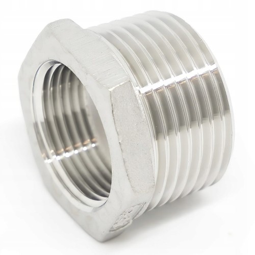 Redukcja gwintowana 3/8" x 1/8" nierdzewna ss316