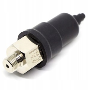 Czujnik ciśnienia 1/4" NC 10-20bar presostat nastawny nierdzewny