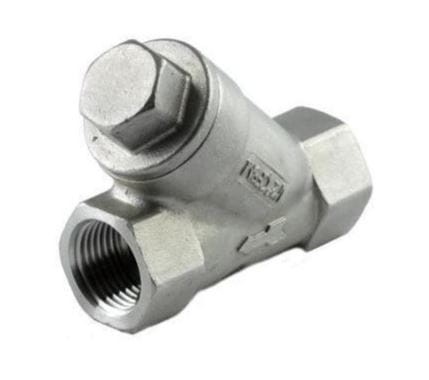 Zawór zwrotny kątowy typu Y 1/2" SS316 nierdzewny