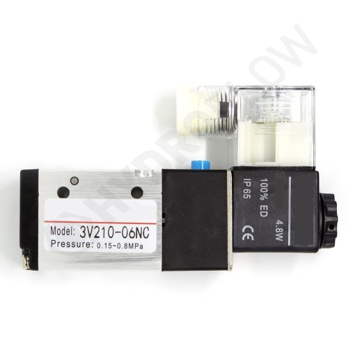 Elektrozawór powietrza 3/2 NC 3v210-06 230V 1/8"